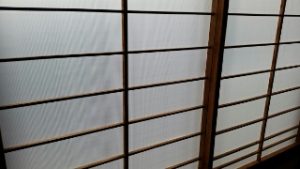 障子の張り替え