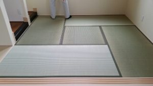畳の敷き込み