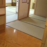 旅館様の畳の表替え工事
