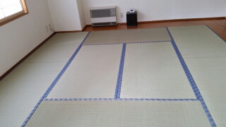 湯沢町の畳工事