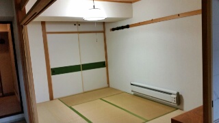湯沢町のマンションの畳