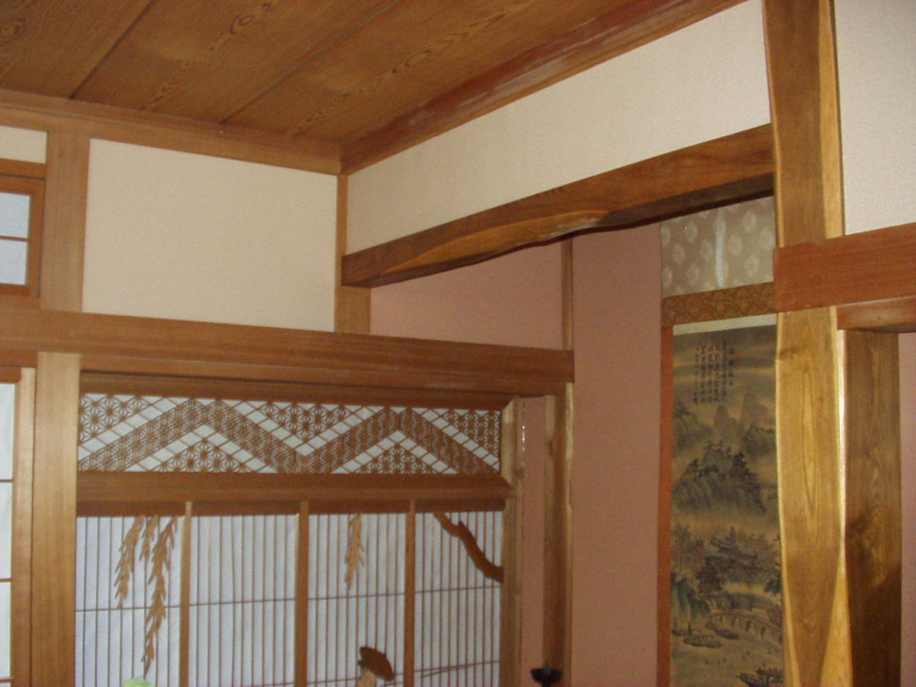 ①クロス施工完了