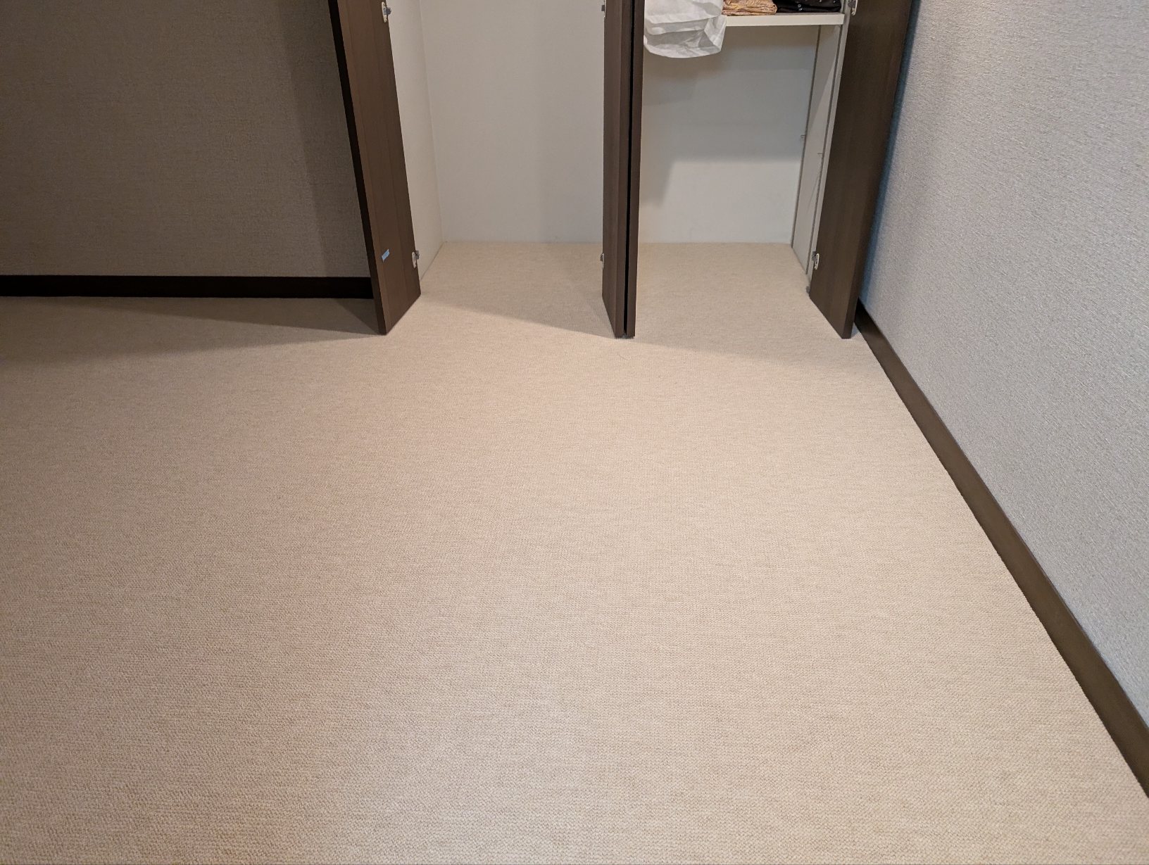 カーペット施工完了