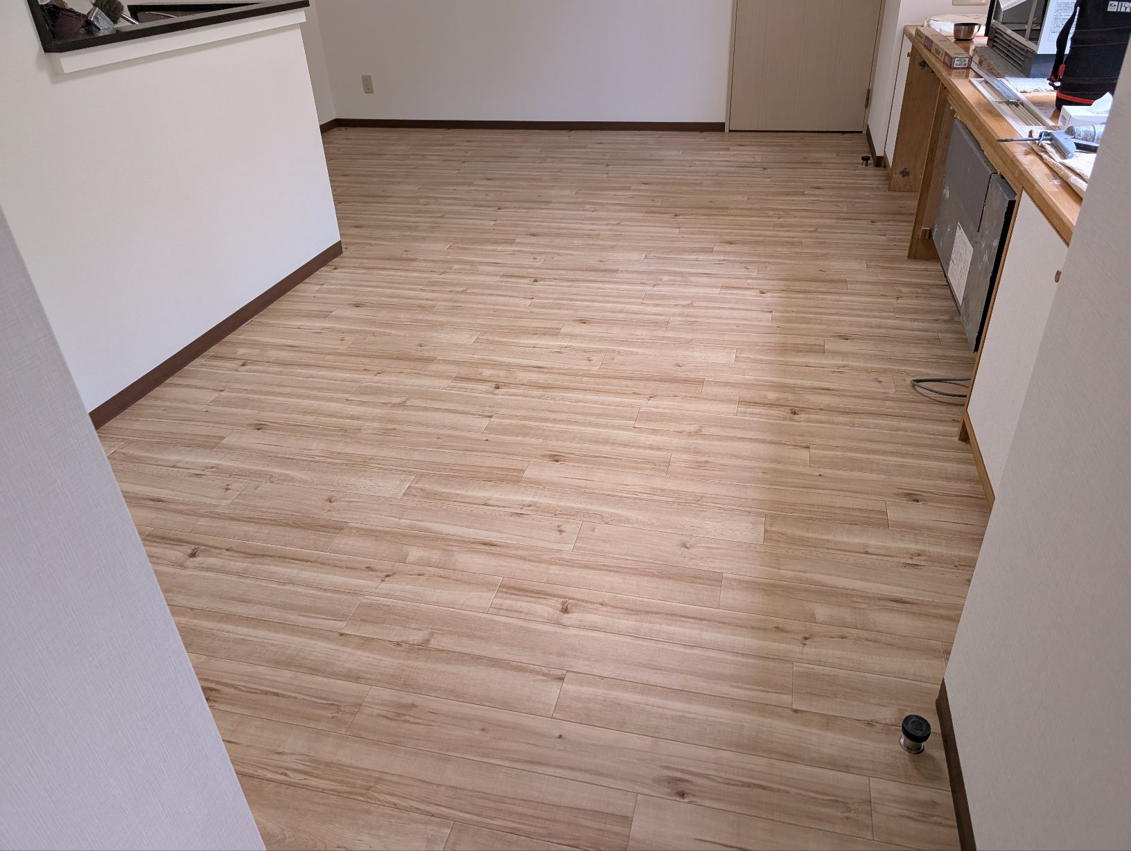 クッションフロア工事完了